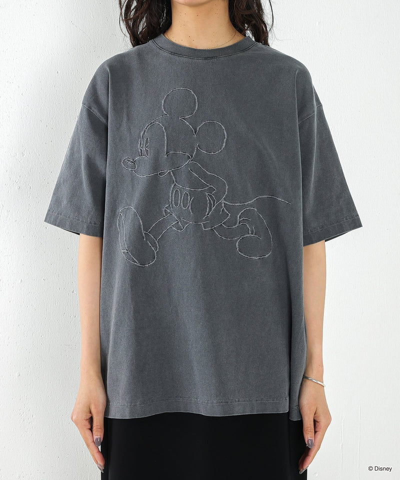 【JOHNBULL / ジョンブル】MICKEY MOUSE / T. Embroidery
