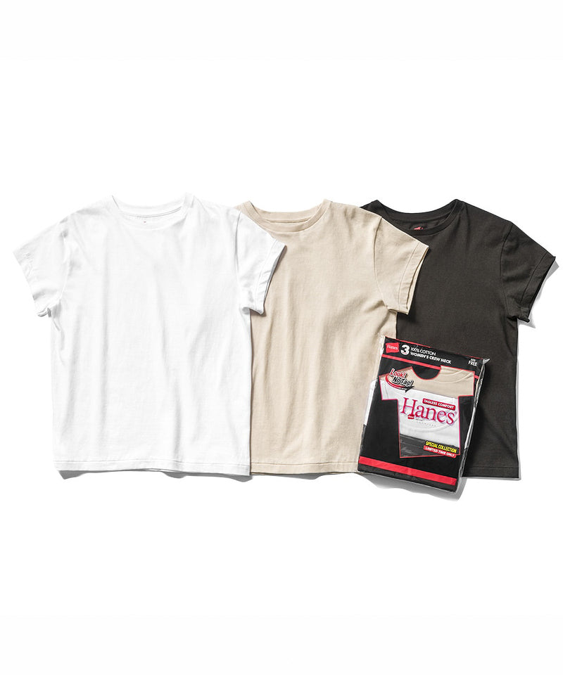 【Hanes / ヘインズ】3PクルーネックTシャツ by THE DODO JEAN 26SS