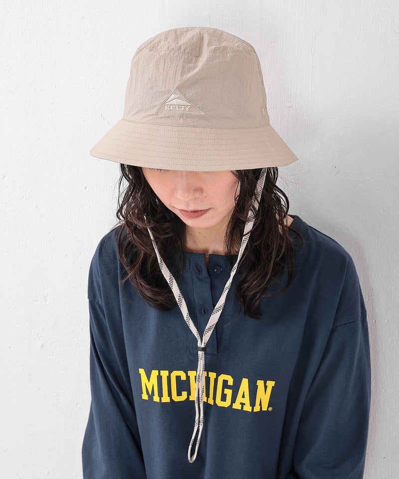 【KELTY / ケルティ】Nylon Bucket Hat ナイロンバケットハット