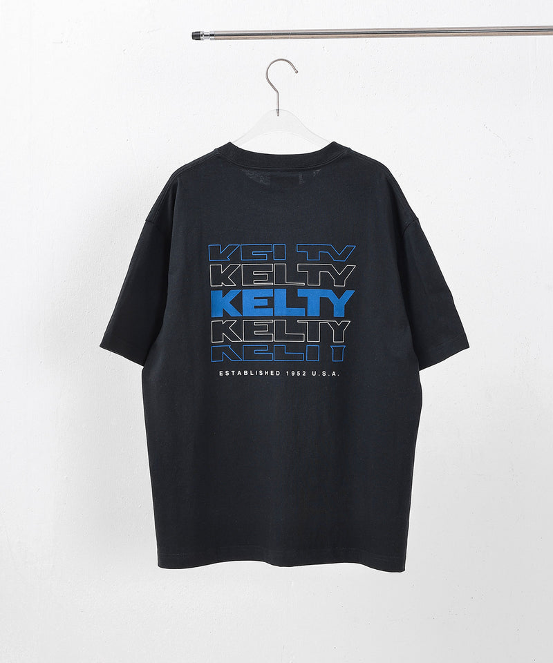 【KELTY / ケルティ】Back Typo Logo S/S T-shirt バックタイポロゴTシャツ