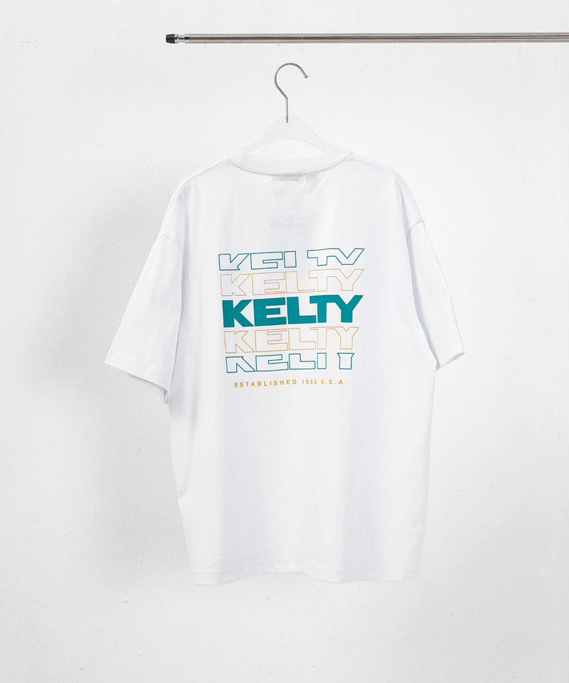【KELTY / ケルティ】Back Typo Logo S/S T-shirt バックタイポロゴTシャツ