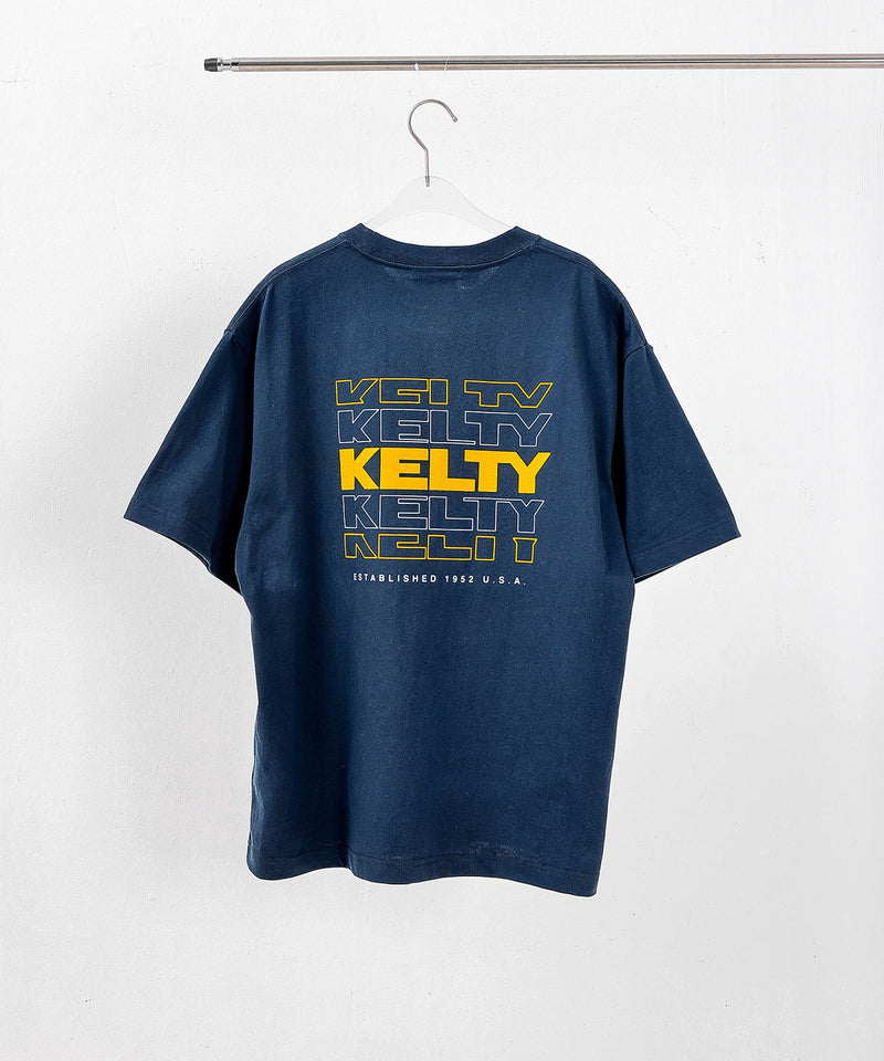 【KELTY / ケルティ】Back Typo Logo S/S T-shirt バックタイポロゴTシャツ