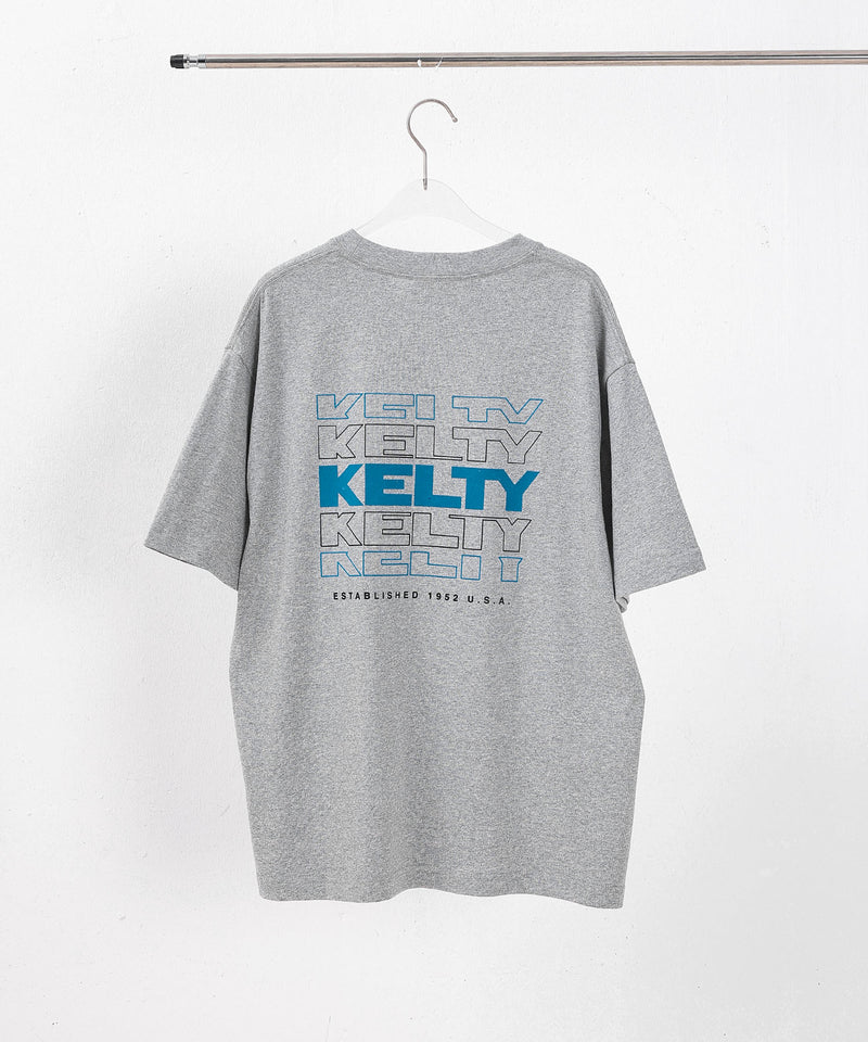 【KELTY / ケルティ】Back Typo Logo S/S T-shirt バックタイポロゴTシャツ