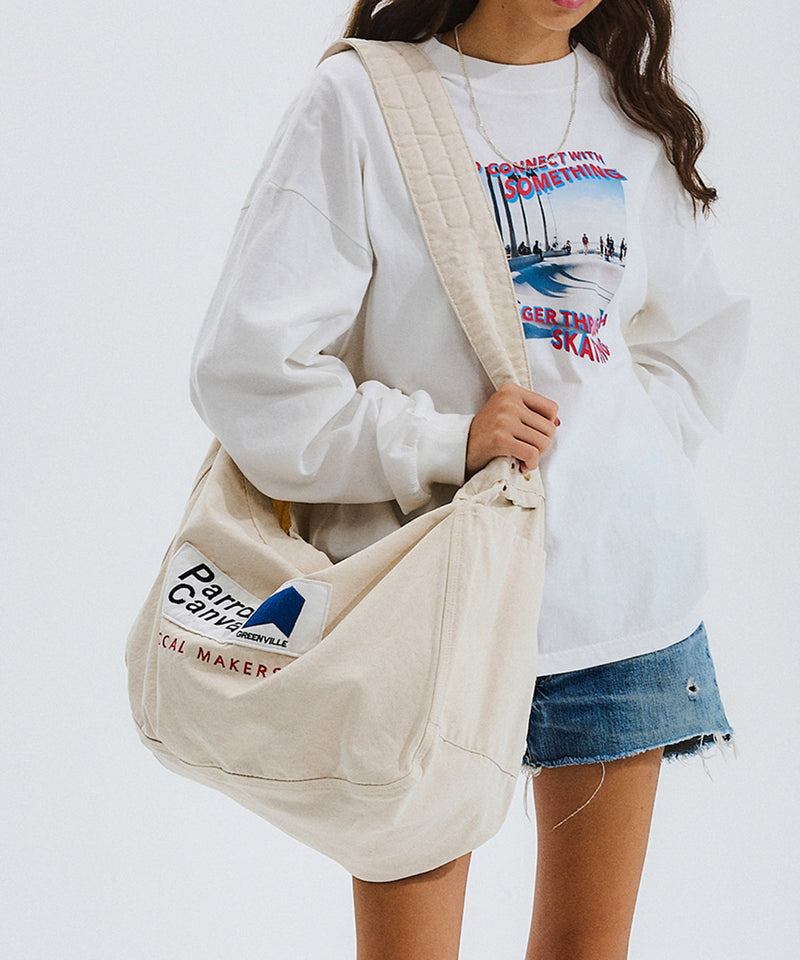 【PARROTT CANVAS / パロットキャンバス】Newpaper Bag ニュースペーパーバッグ
