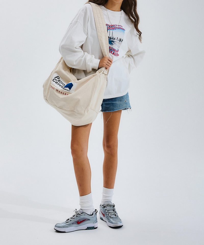 【PARROTT CANVAS / パロットキャンバス】Newpaper Bag ニュースペーパーバッグ