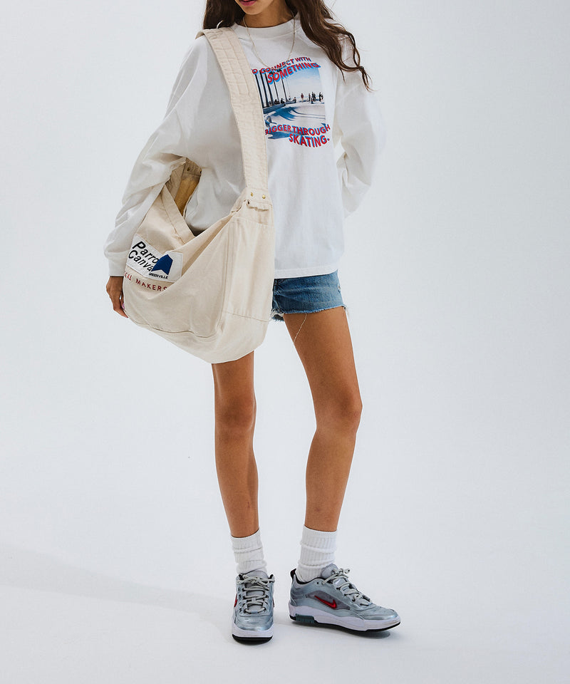 【PARROTT CANVAS / パロットキャンバス】Newpaper Bag ニュースペーパーバッグ