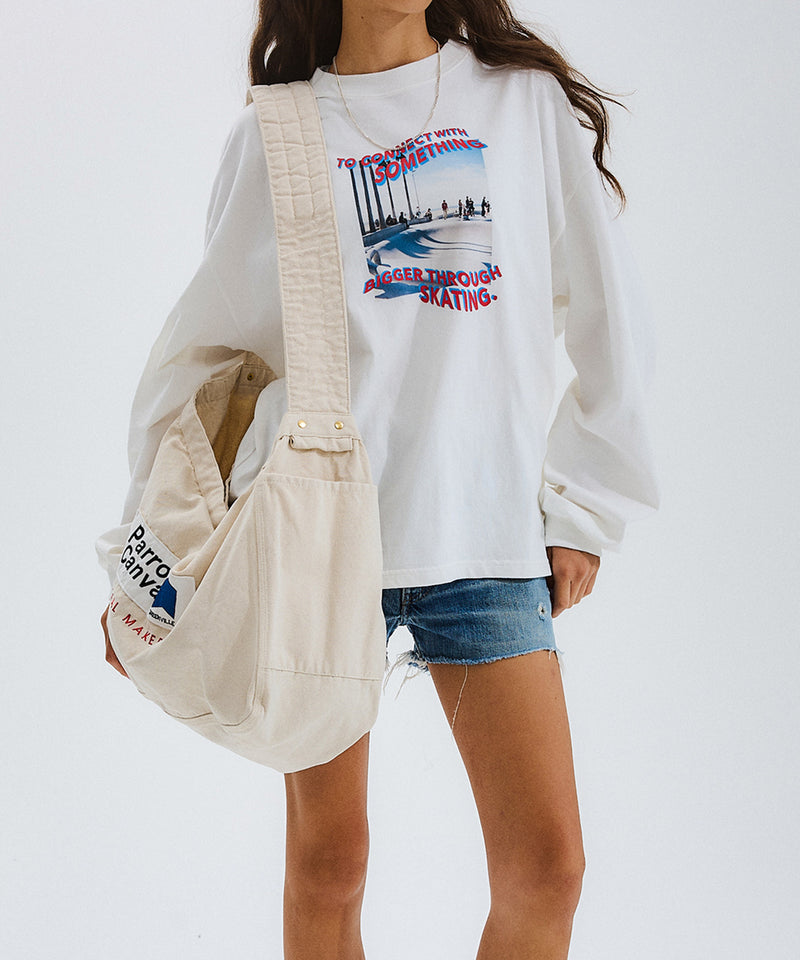 【PARROTT CANVAS / パロットキャンバス】Newpaper Bag ニュースペーパーバッグ