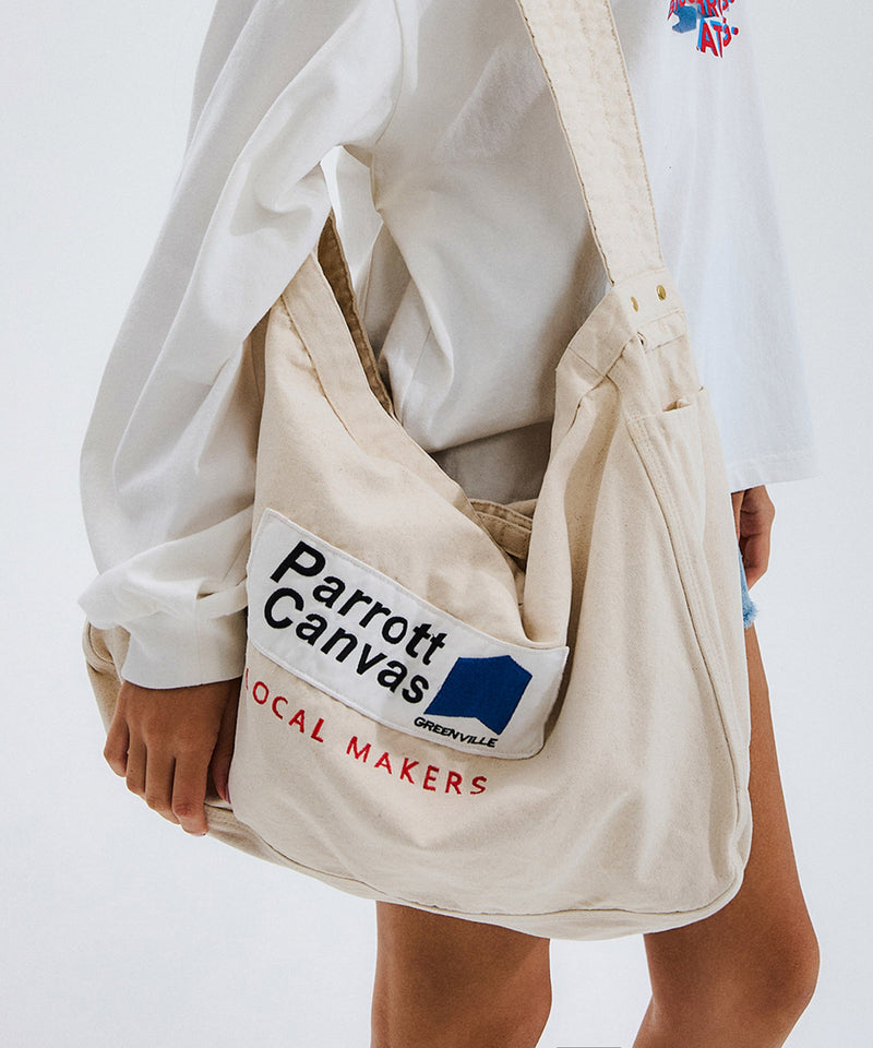 【PARROTT CANVAS / パロットキャンバス】Newpaper Bag ニュースペーパーバッグ