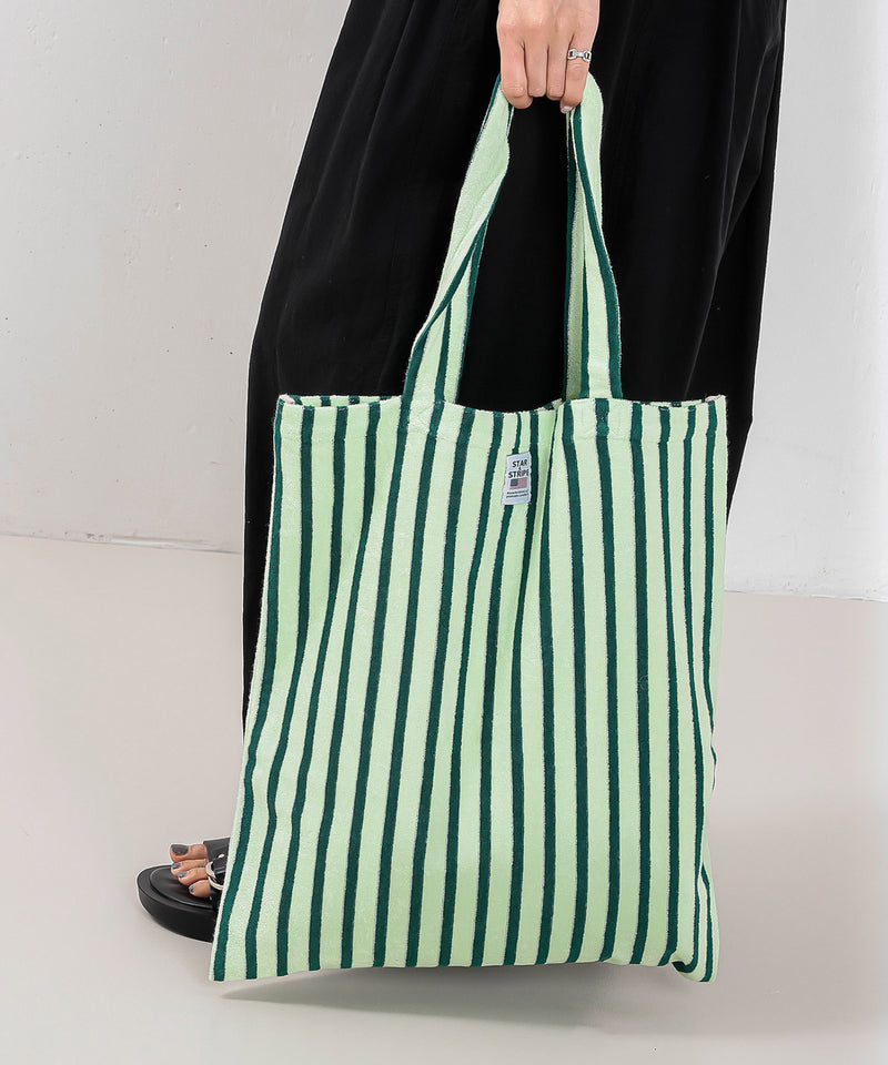 【STAR&STRIPE / スターアンドストライプ】 ストライプトートバッグ