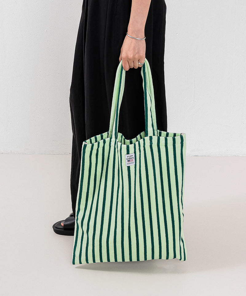 【STAR&STRIPE / スターアンドストライプ】 ストライプトートバッグ