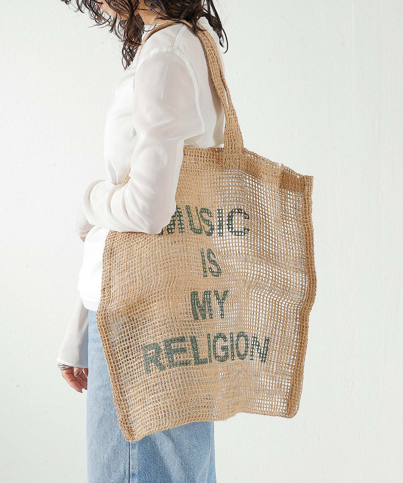 【MAISON BENGAL / メゾンベンガル】Jute Mesh Bag ジュートメッシュトートバッグ