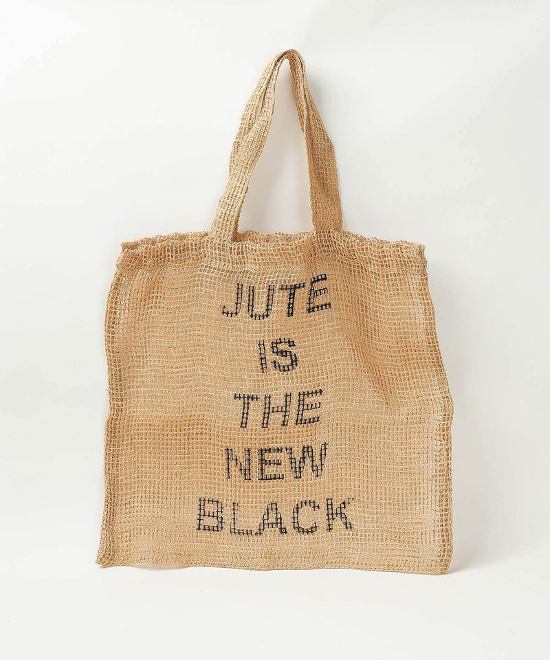 Jute is the new Black Black+Beige Print(ベージュ)