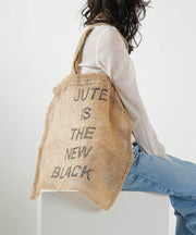Jute is the new Black Black+Beige Print(ベージュ)
