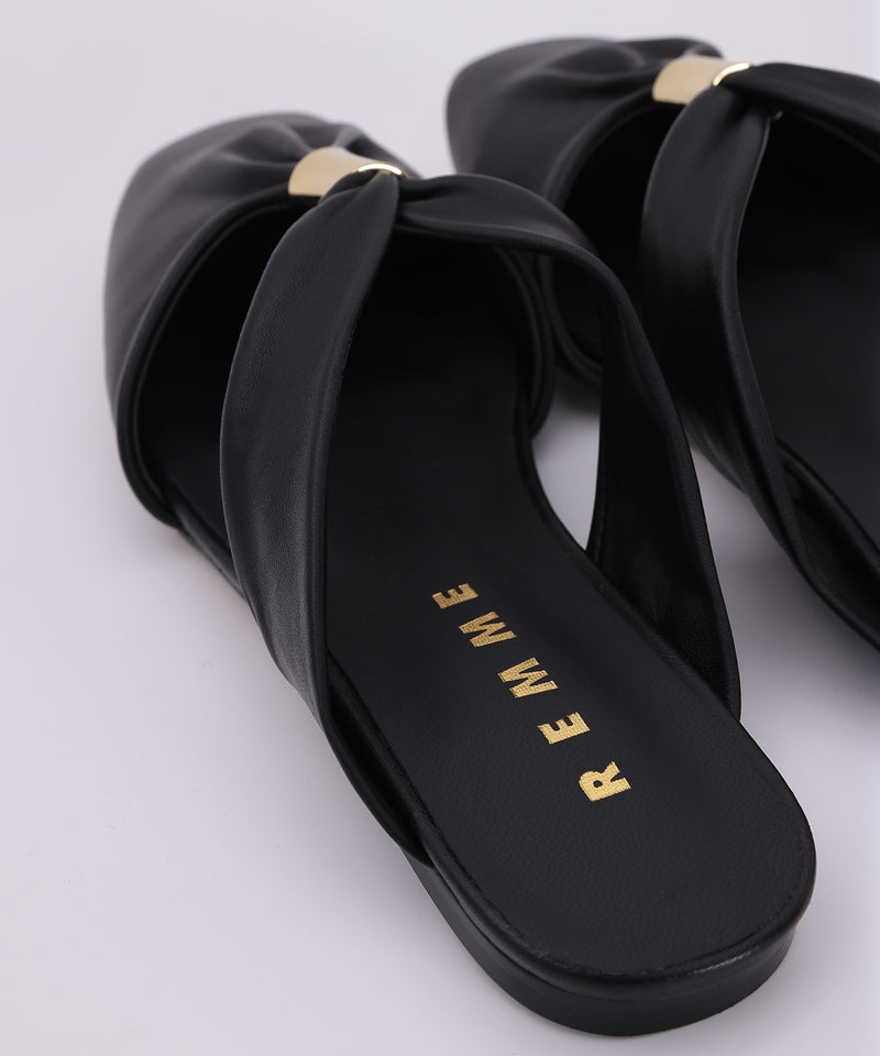 【REMME / レメ】シープレザーサンダル
