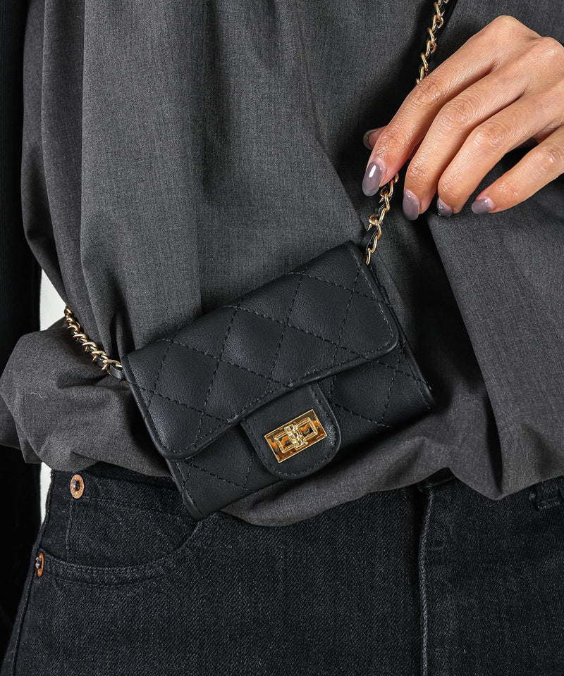 【VELETTO / ベレット】チェーンミニショルダーバッグ