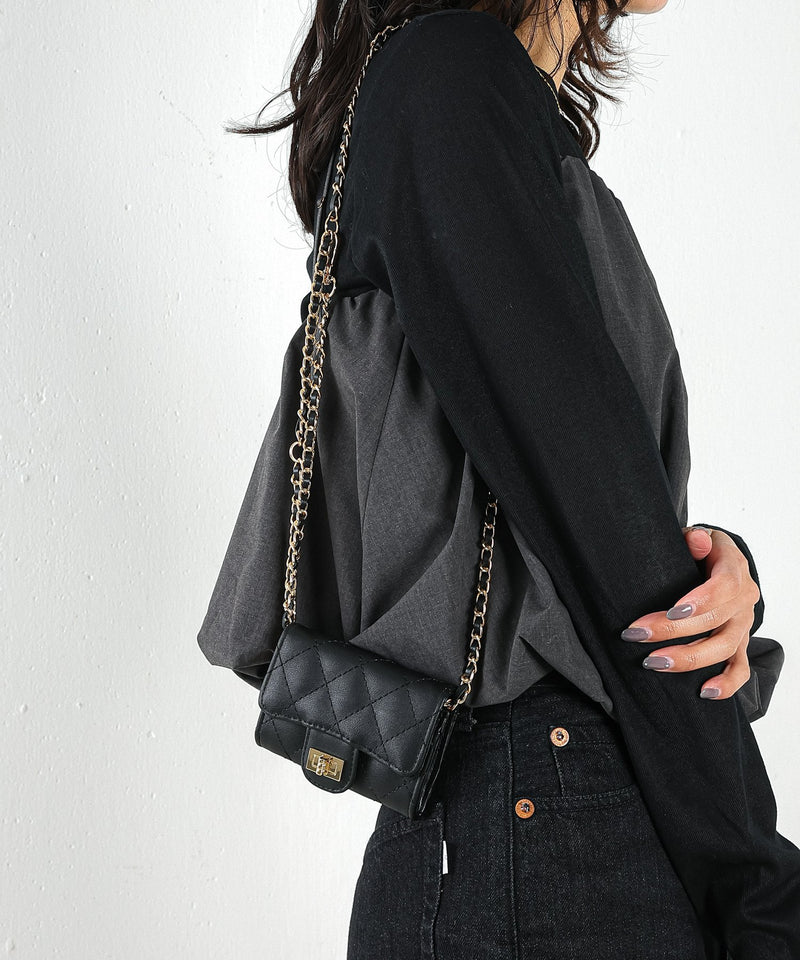 【VELETTO / ベレット】チェーンミニショルダーバッグ