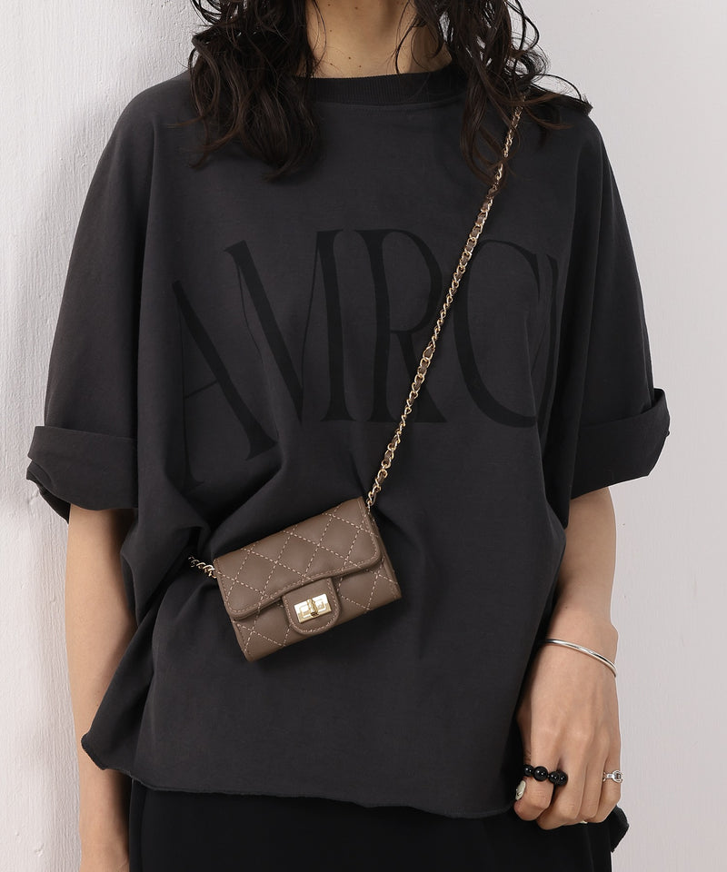 【VELETTO / ベレット】チェーンミニショルダーバッグ