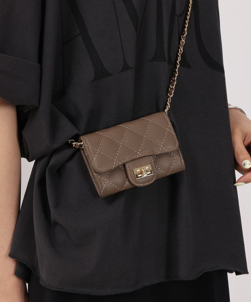 【VELETTO / ベレット】チェーンミニショルダーバッグ