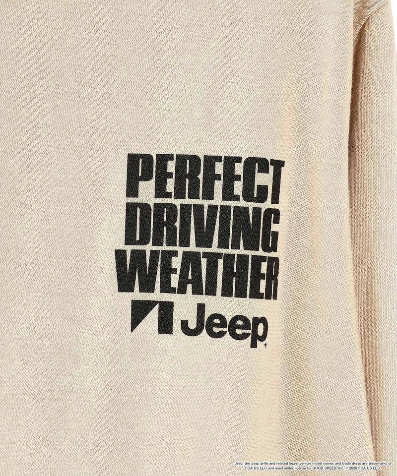 【GOOD ROCK SPEED / グッドロックスピード】Jeep®  ジープ プリント ロングスリーブTシャツ