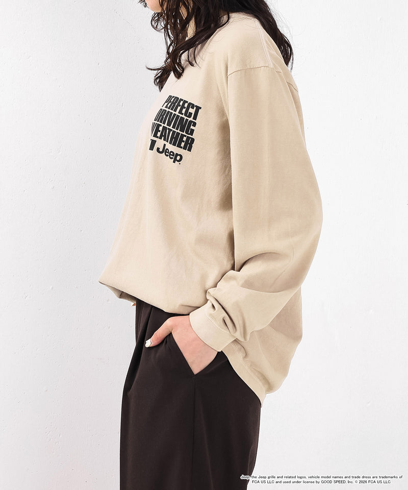 【GOOD ROCK SPEED / グッドロックスピード】Jeep®  ジープ プリント ロングスリーブTシャツ