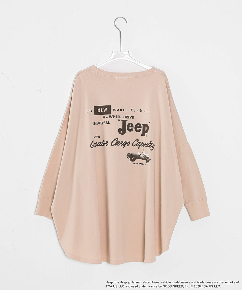 【GOOD ROCK SPEED / グッドロックスピード】Jeep® ジープ プリント ロングスリーブTシャツ