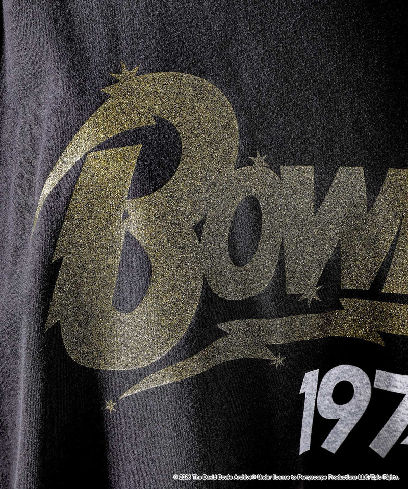 【GOOD ROCK SPEED / グッドロックスピード】DAVID BOWIE デヴィッド・ボウイ ロゴプリント Tシャツ