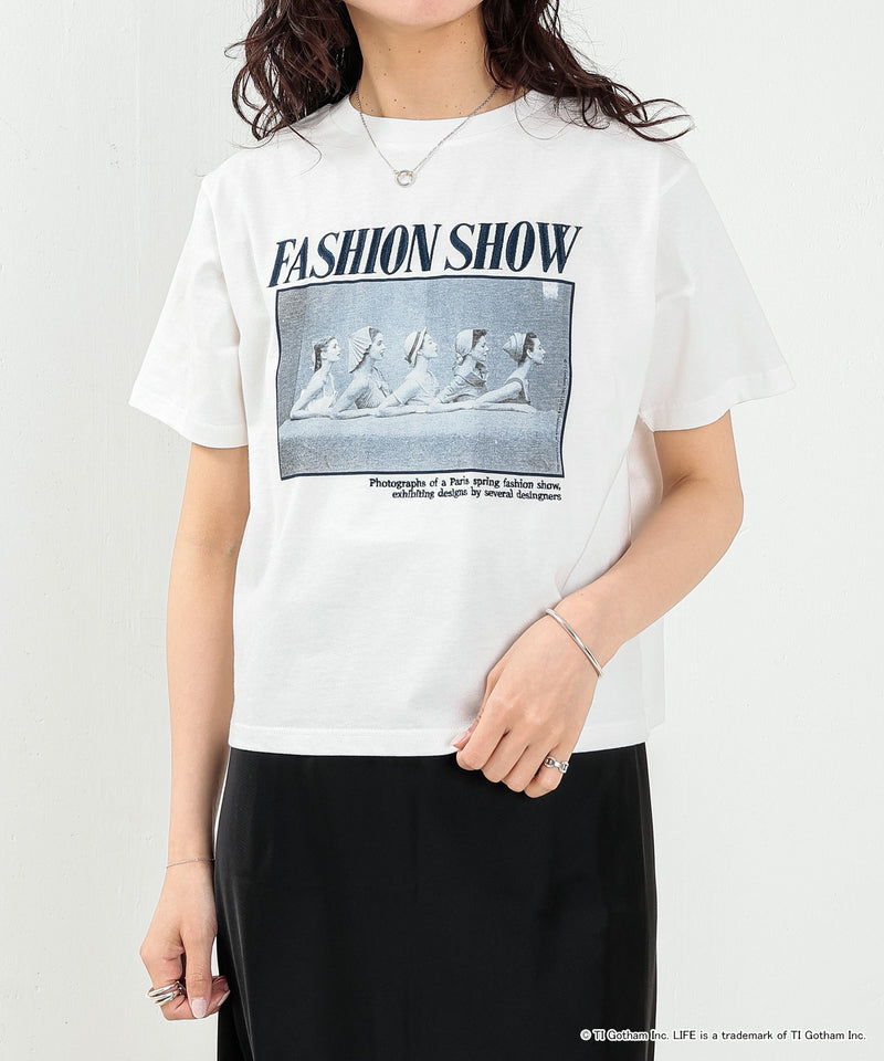 【GOOD ROCK SPEED / グッドロックスピード】LIFE PICTURE COLLECTION フォトプリント クロップドTシャツ