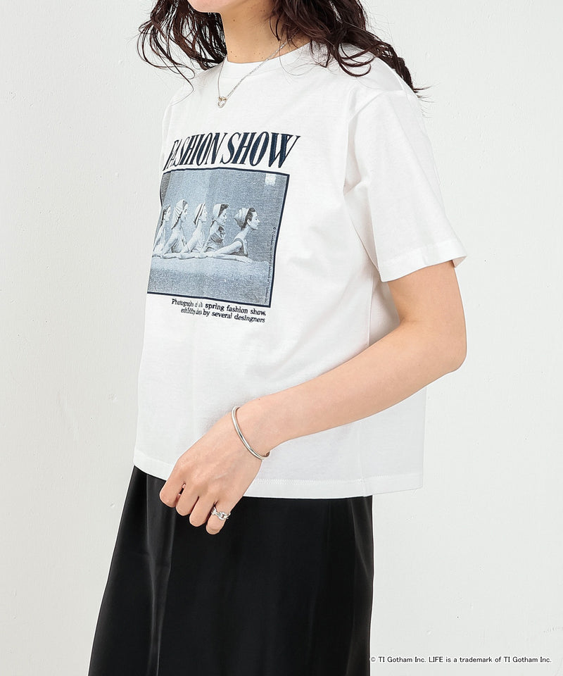 【GOOD ROCK SPEED / グッドロックスピード】LIFE PICTURE COLLECTION フォトプリント クロップドTシャツ