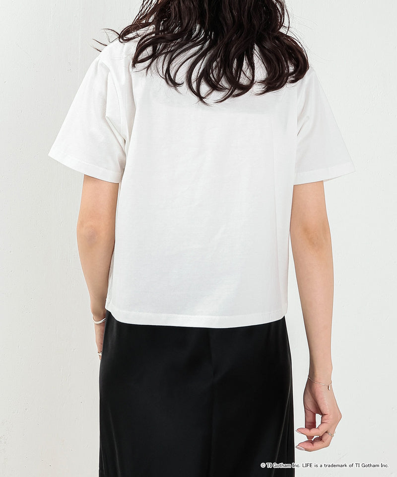 【GOOD ROCK SPEED / グッドロックスピード】LIFE PICTURE COLLECTION フォトプリント クロップドTシャツ
