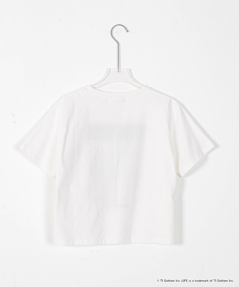 【GOOD ROCK SPEED / グッドロックスピード】LIFE PICTURE COLLECTION フォトプリント クロップドTシャツ