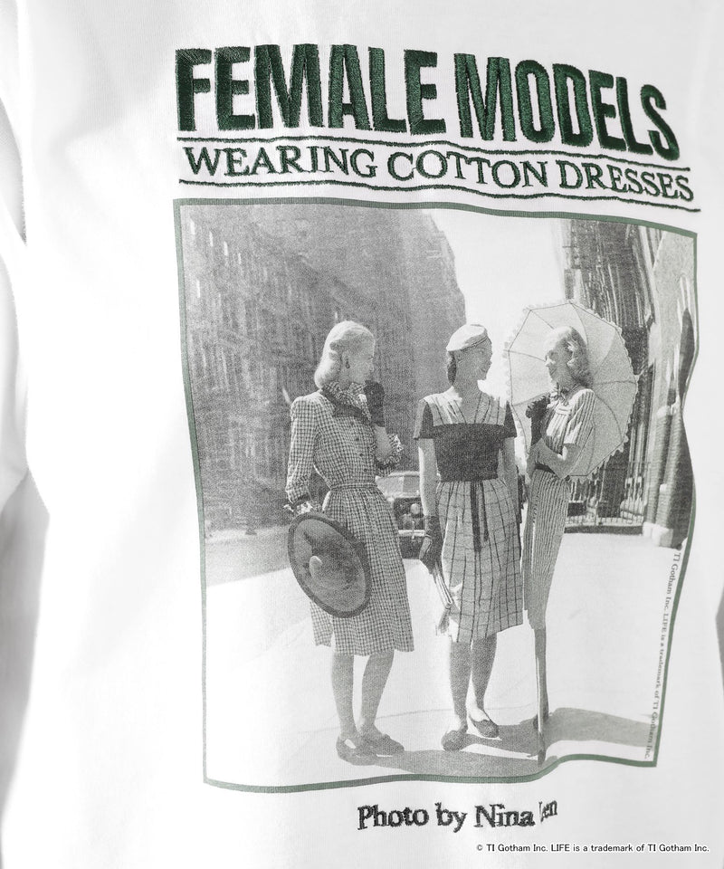 【GOOD ROCK SPEED / グッドロックスピード】LIFE PICTURE COLLECTION フォトプリント クロップドTシャツ