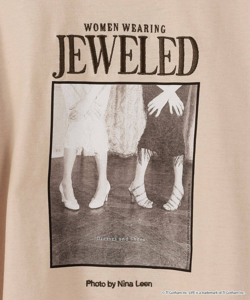【GOOD ROCK SPEED / グッドロックスピード】LIFE PICTURE COLLECTION フォトプリント クロップドTシャツ