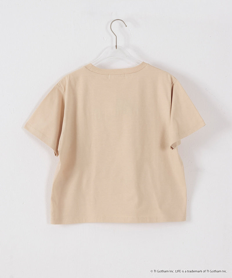 【GOOD ROCK SPEED / グッドロックスピード】LIFE PICTURE COLLECTION フォトプリント クロップドTシャツ