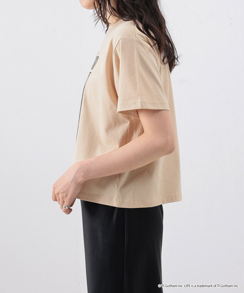 【GOOD ROCK SPEED / グッドロックスピード】LIFE PICTURE COLLECTION フォトプリント クロップドTシャツ