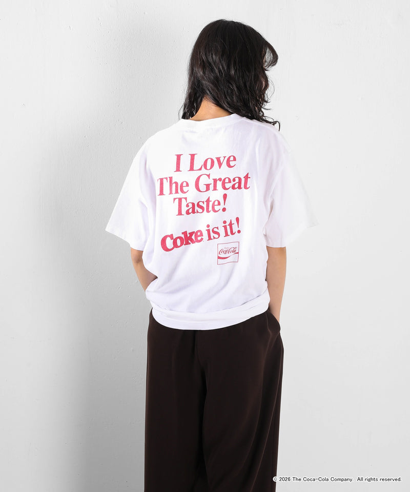 【GOOD ROCK SPEED / グッドロックスピード】Coca-Cola® トルツメ プリント Tシャツ