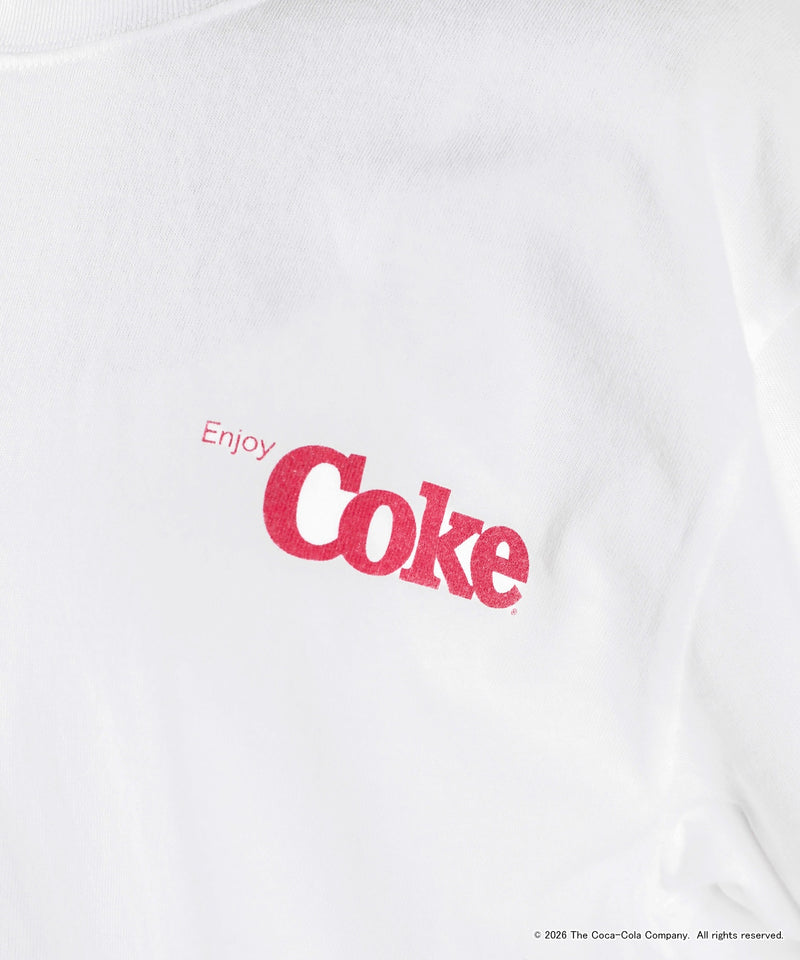 【GOOD ROCK SPEED / グッドロックスピード】Coca-Cola® トルツメ プリント Tシャツ