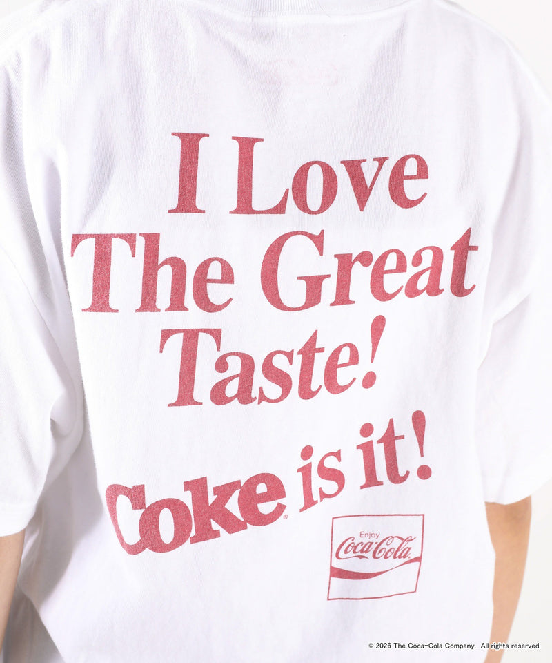 【GOOD ROCK SPEED / グッドロックスピード】Coca-Cola® トルツメ プリント Tシャツ