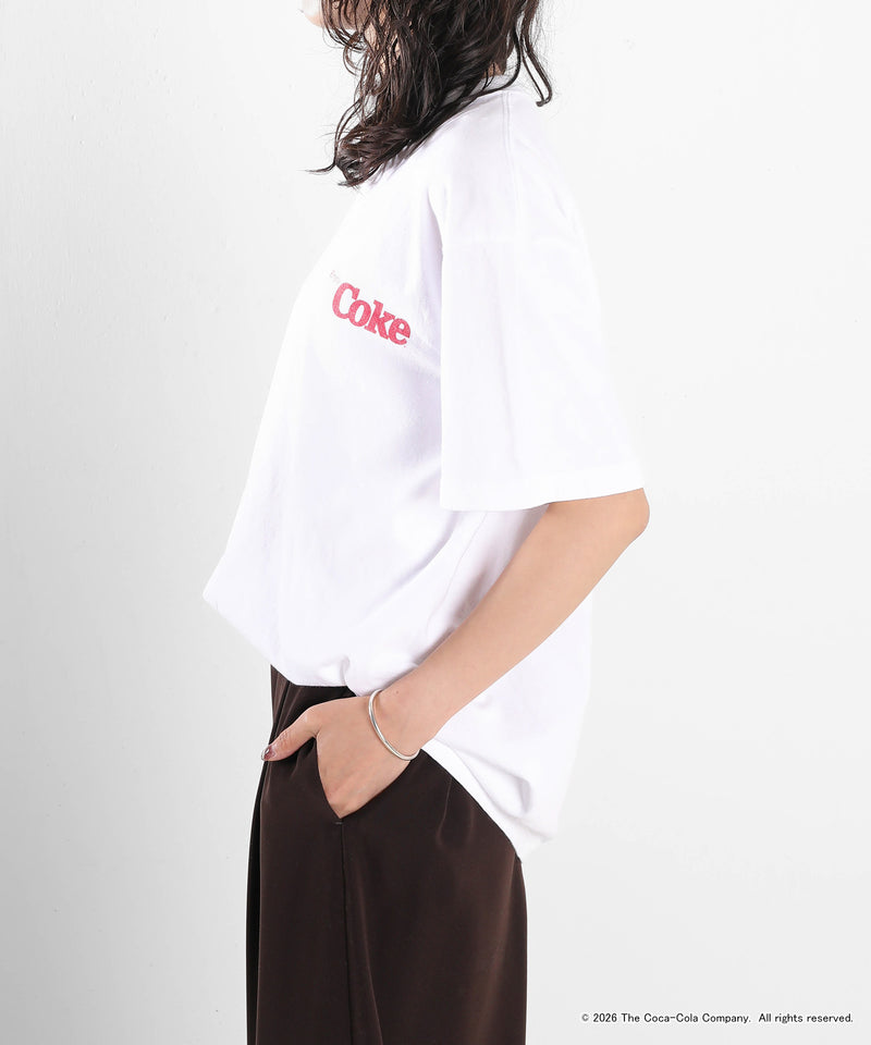 【GOOD ROCK SPEED / グッドロックスピード】Coca-Cola® トルツメ プリント Tシャツ