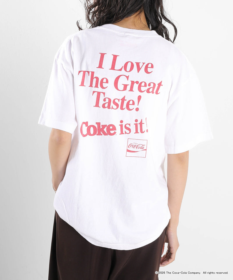 【GOOD ROCK SPEED / グッドロックスピード】Coca-Cola® トルツメ プリント Tシャツ