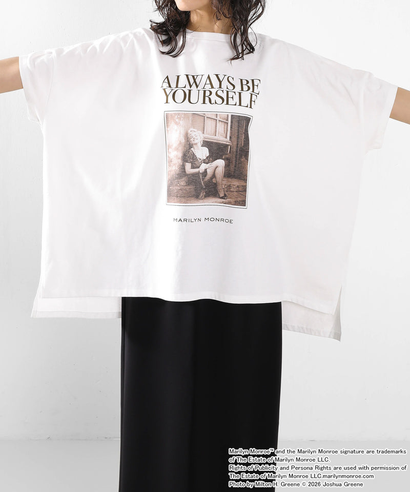 【GOOD ROCK SPEED / グッドロックスピード】Marilyn Monroe マリリン・モンロー / プリントフォト ドルマンスリーブ Tシャツ
