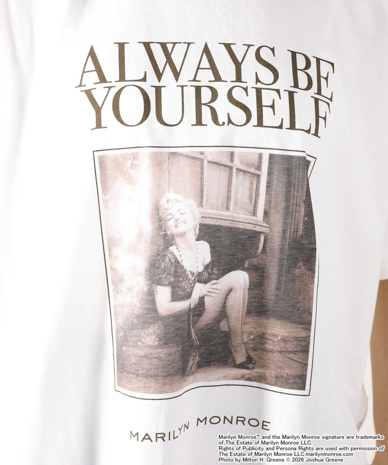 【GOOD ROCK SPEED / グッドロックスピード】Marilyn Monroe マリリン・モンロー / プリントフォト ドルマンスリーブ Tシャツ