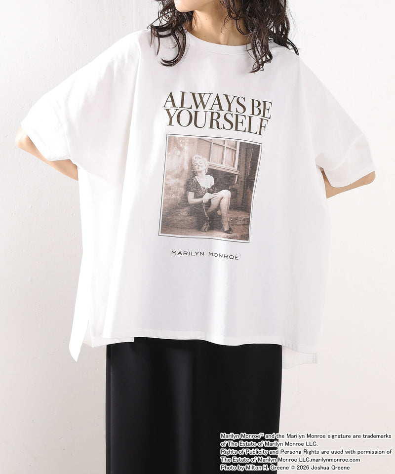 【GOOD ROCK SPEED / グッドロックスピード】Marilyn Monroe マリリン・モンロー / プリントフォト ドルマンスリーブ Tシャツ