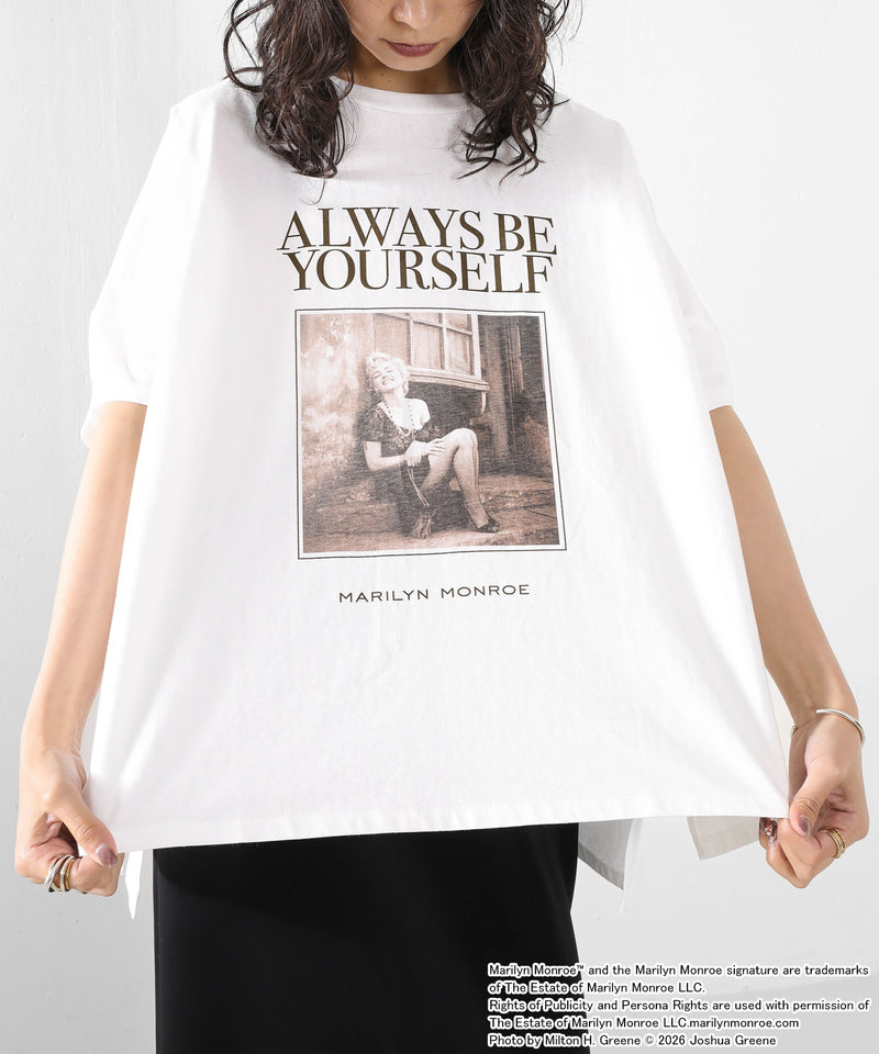 【GOOD ROCK SPEED / グッドロックスピード】Marilyn Monroe マリリン・モンロー / プリントフォト ドルマンスリーブ Tシャツ