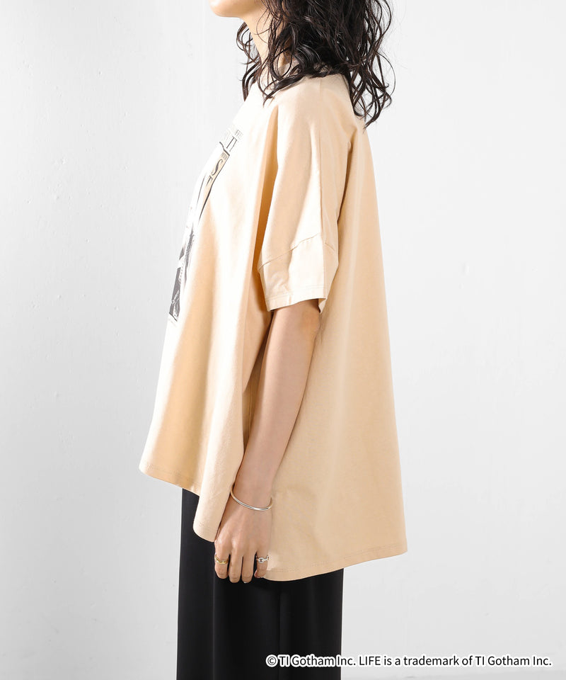 【GOOD ROCK SPEED / グッドロックスピード】LIFE PICTURE COLLECTION フォトプリント ドルマンスリーブ Tシャツ