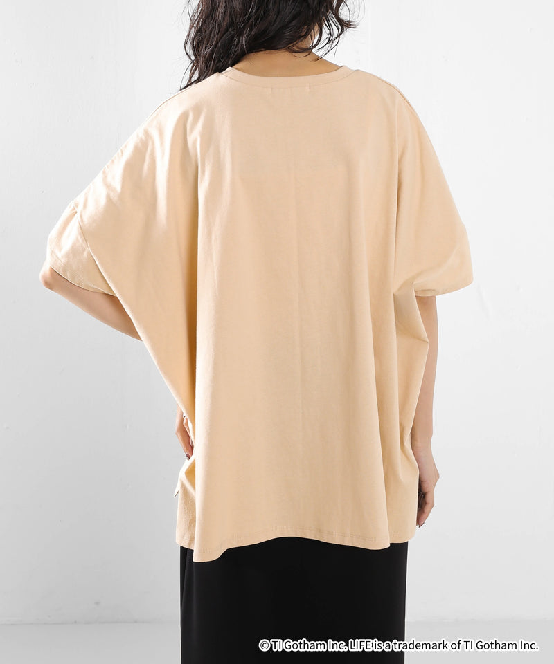 【GOOD ROCK SPEED / グッドロックスピード】LIFE PICTURE COLLECTION フォトプリント ドルマンスリーブ Tシャツ