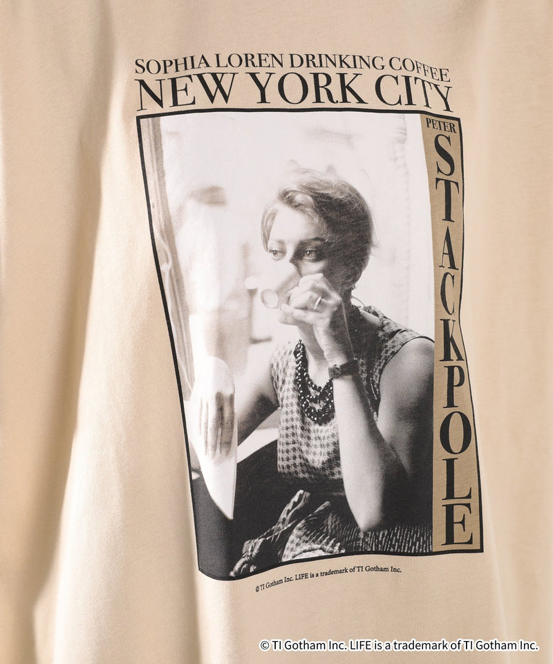 【GOOD ROCK SPEED / グッドロックスピード】LIFE PICTURE COLLECTION フォトプリント ドルマンスリーブ Tシャツ