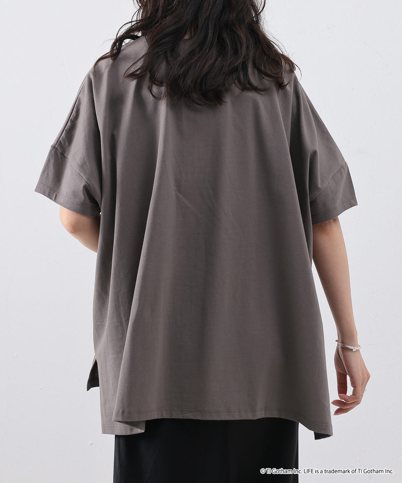 【GOOD ROCK SPEED / グッドロックスピード】LIFE PICTURE COLLECTION フォトプリント ドルマンスリーブ Tシャツ