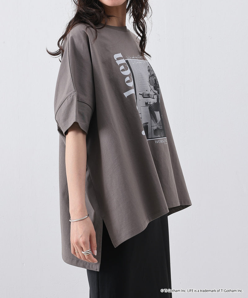 【GOOD ROCK SPEED / グッドロックスピード】LIFE PICTURE COLLECTION フォトプリント ドルマンスリーブ Tシャツ