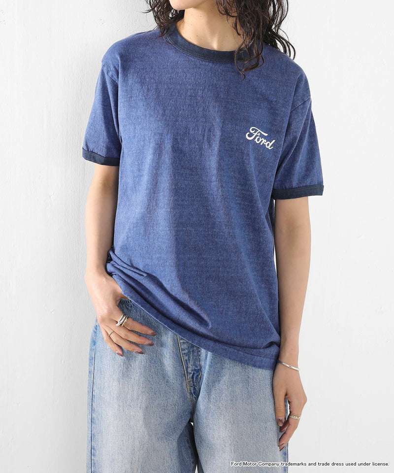 【GOOD ROCK SPEED / グッドロックスピード】Ford フォード プリント リンガーTシャツ