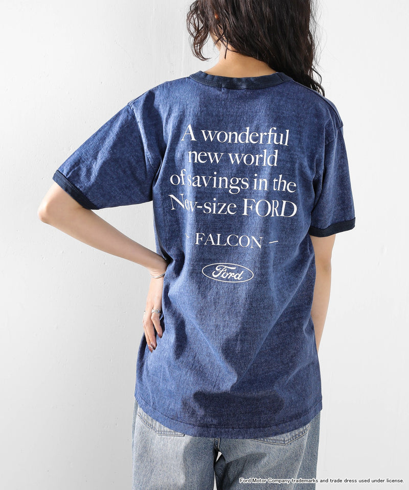 【GOOD ROCK SPEED / グッドロックスピード】Ford フォード プリント リンガーTシャツ